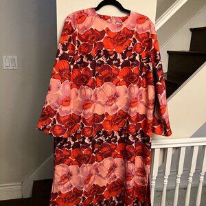 Gorgeous Tuckernuck Red Poppy Stripe Hutton Dress